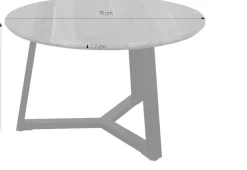 byLIVING Couchtisch »Cross« 1 Stk. tlg.