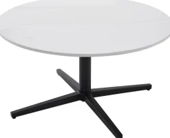byLIVING Couchtisch »Cup« 1 Stk. tlg. modernes, rundes Design in Keramikoptik mit Kreuzgestell, 70cm