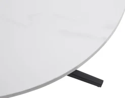 byLIVING Couchtisch »Cup« 1 Stk. tlg. modernes, rundes Design in Keramikoptik mit Kreuzgestell, 70cm