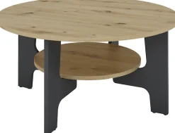 byLIVING Couchtisch »JONNY« Artisan Eiche, Old Wood oder weiß, Ablageboden