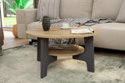 byLIVING Couchtisch »JONNY« Artisan Eiche, Old Wood oder weiß, Ablageboden