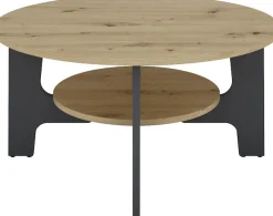 byLIVING Couchtisch »JONNY« Artisan Eiche, Old Wood oder weiß, Ablageboden