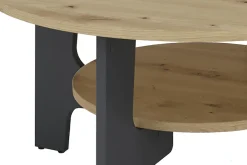 byLIVING Couchtisch »JONNY« Artisan Eiche, Old Wood oder weiß, Ablageboden