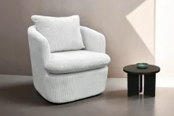 byLIVING Couchtisch »Round« 1 Stk. tlg. aus 2,5cm starkem Massivholz schwarz, einzeln oder im Set stellbar