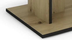 byLIVING Couchtisch »TOM« Eiche-Optik oder Weiß, Kante schwarz, Belastbarkeit 40 kg, B: 110 cm