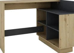 byLIVING Eckschreibtisch »Bern« platzsparender Schreibtisch, rechts und links montierbar, 102x80cm.