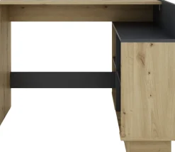 byLIVING Eckschreibtisch »Bern« platzsparender Schreibtisch, rechts und links montierbar, 102x80cm.