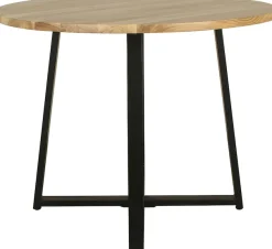 byLIVING Esstisch »Arrow« 1 Stk. tlg. mit 2,5cm starker, runder Massivholz Tischplatte, D 100, H 77 cm