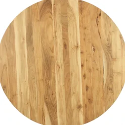 byLIVING Esstisch »Arrow« 1 Stk. tlg. mit 2,5cm starker, runder Massivholz Tischplatte, D 100, H 77 cm