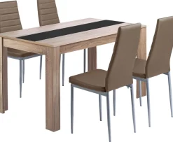 byLIVING Esstisch »Nori« Breite 120, 140 oder 160 cm, Mittelplatte wendbar
