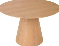 byLIVING Esstisch »Rond« mit Echtholz-Furnier Eiche natur,rund, Durchmesser 120 cm