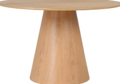 byLIVING Esstisch »Rond« mit Echtholz-Furnier Eiche natur,rund, Durchmesser 120 cm