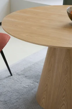 byLIVING Esstisch »Rond« mit Echtholz-Furnier Eiche natur,rund, Durchmesser 120 cm