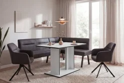 byLIVING Esstisch »TOM« Artisan Eiche oder Weiß, 100 kg, 4 Sitzplätze, Säule: 25 x 56,6 cm
