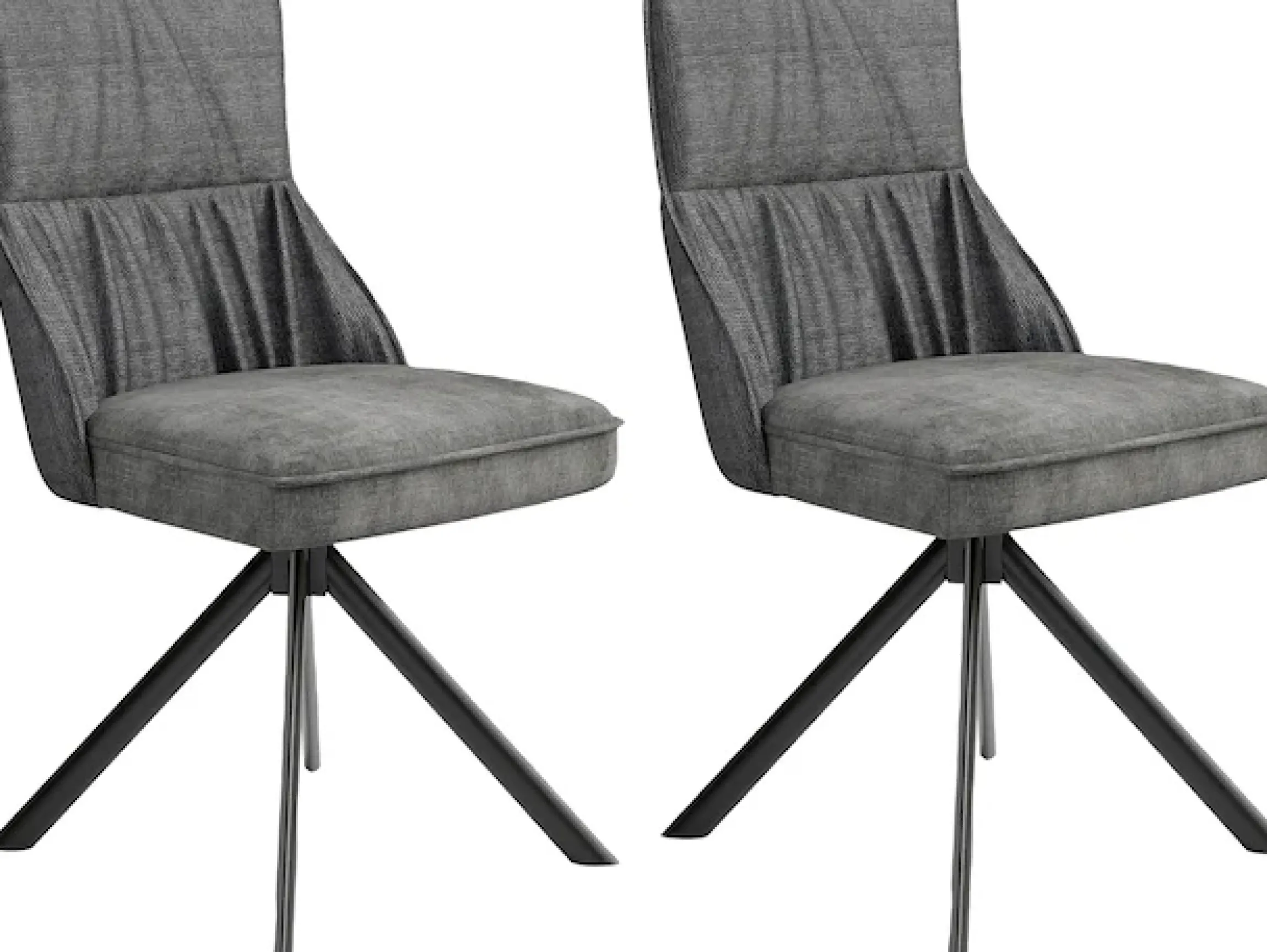 byLIVING Esszimmerstuhl »California« (Set) 2 Stk.2er-Set, mit Taschenfederkern, 180 Grad drehbar mit Rückholfunktion