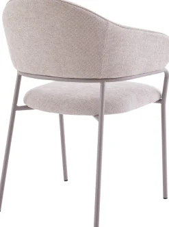 byLIVING Esszimmerstuhl »Curve« (Set) 2 Stk.moderner Stoff Stuhl mit gemütlichem Sitzkomfort, verschiedene Farben.