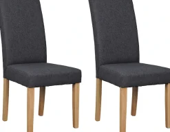 byLIVING Esszimmerstuhl »Elias« (Set) 2 Stk.mit Massivholz - Gestell und gemütlicher Schaumstoffpolsterung