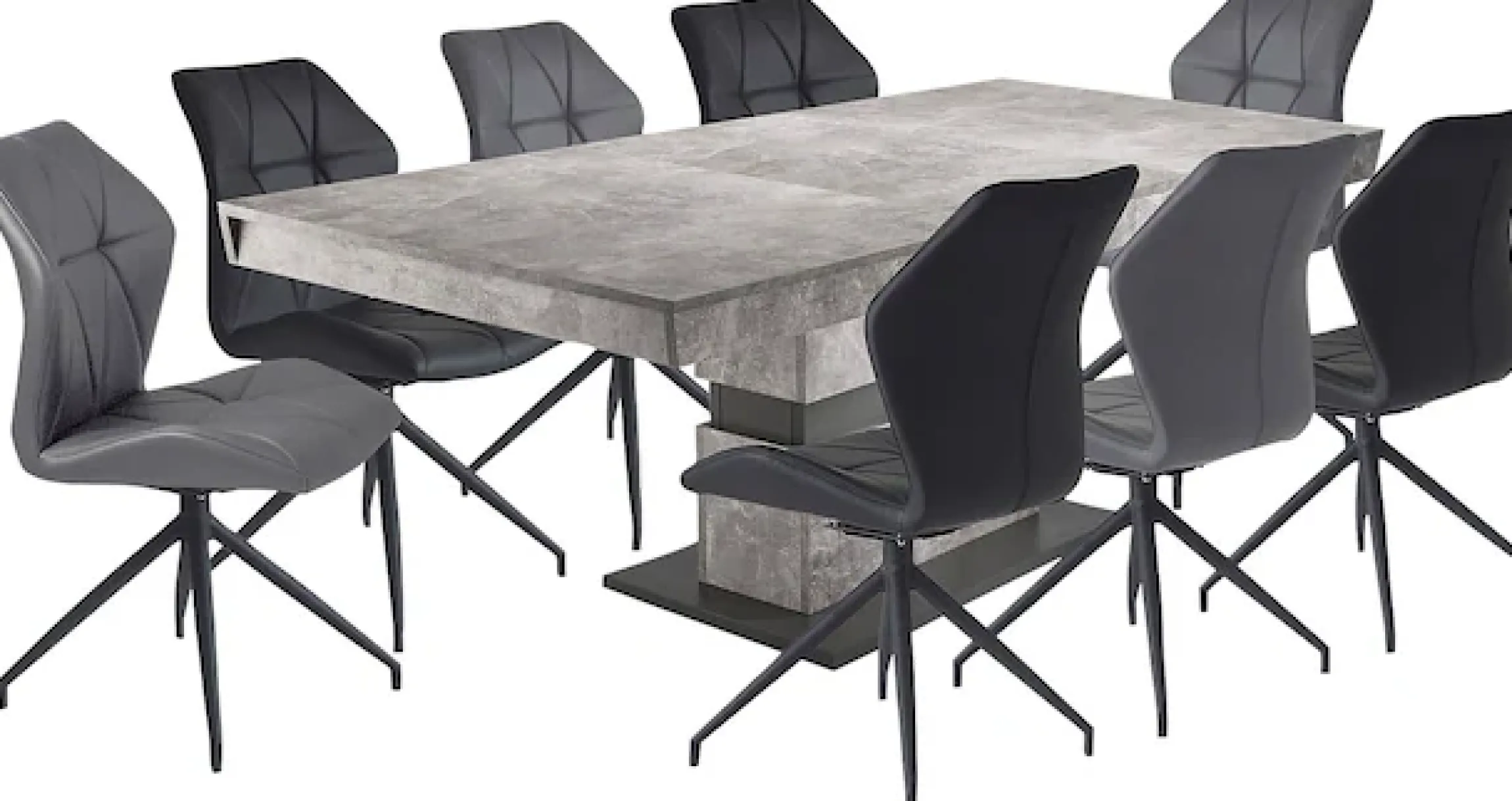 byLIVING Esszimmerstuhl »Imke« (Set) 2 Stk.2er-Set, gemütlicher Esszimmerstuhl mit Steppung, 360 Grad drehbar