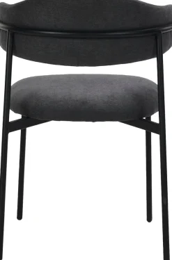 byLIVING Esszimmerstuhl »Jersey (2er-Set)« (Set) Gestell Metall schwarz, Küchenstuhl, Webstoffbezug, diverse Farben