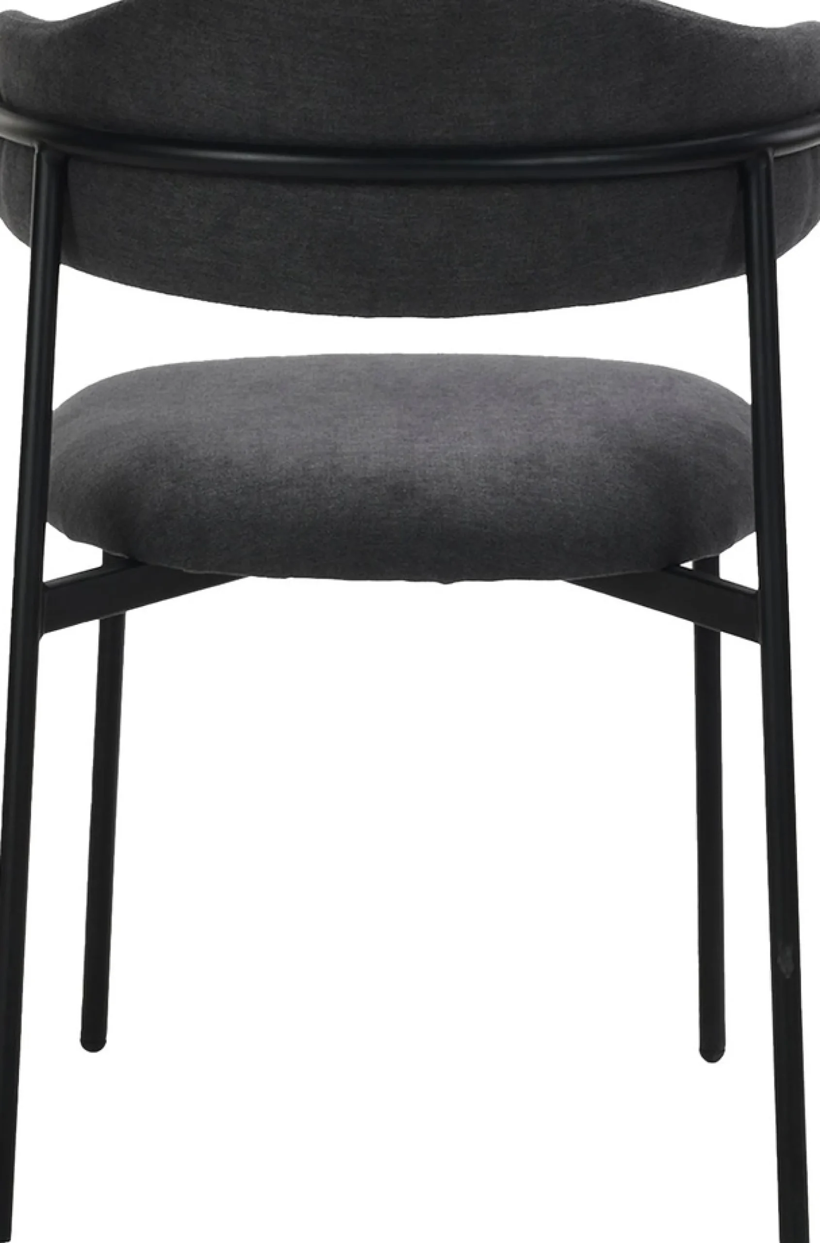 byLIVING Esszimmerstuhl »Jersey (2er-Set)« (Set) Gestell Metall schwarz, Küchenstuhl, Webstoffbezug, diverse Farben
