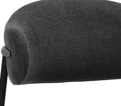 byLIVING Esszimmerstuhl »Jersey (2er-Set)« (Set) Gestell Metall schwarz, Küchenstuhl, Webstoffbezug, diverse Farben