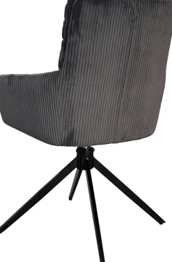 byLIVING Esszimmerstuhl »Pura« (Set) 2 Stk.Sitzschale 360°drehbar, Metall schwarz, Armlehnstuhl, diverse Farben