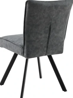 byLIVING Esszimmerstuhl »ROBBIE« (Set) 2 Stk.Microfaser, 360° drehbar, Taschenfederkern,Steppung Rücken, Keder