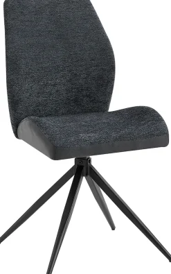 byLIVING Esszimmerstuhl »Snap 2er-Set« (Set) 2 Stk.mit 360 Grad Drehfunktion, Vintage Mikrofaser und Boucle Stoff