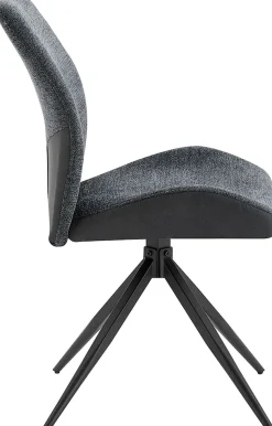 byLIVING Esszimmerstuhl »Snap 2er-Set« (Set) 2 Stk.mit 360 Grad Drehfunktion, Vintage Mikrofaser und Boucle Stoff
