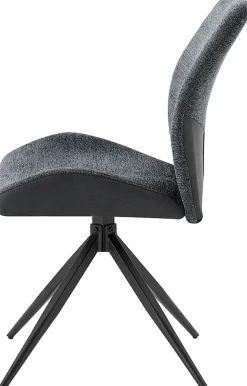 byLIVING Esszimmerstuhl »Snap 2er-Set« (Set) 2 Stk.mit 360 Grad Drehfunktion, Vintage Mikrofaser und Boucle Stoff
