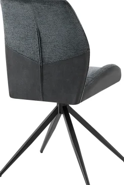 byLIVING Esszimmerstuhl »Snap 2er-Set« (Set) 2 Stk.mit 360 Grad Drehfunktion, Vintage Mikrofaser und Boucle Stoff