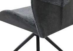 byLIVING Esszimmerstuhl »Snap 2er-Set« (Set) 2 Stk.mit 360 Grad Drehfunktion, Vintage Mikrofaser und Boucle Stoff