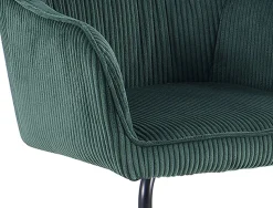 byLIVING Freischwinger »ELBA« (Set) 2 Stk.Grob-Cord, 110 kg, 180° drehbar Rückholfunktion, Schwingstuhlgestell
