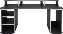 byLIVING Gamingtisch »MATRIX« 180 cm mit Platz für 3 Bildschirme, gratis Aufkleberset