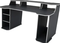 byLIVING Gamingtisch »MATRIX« 180 cm mit Platz für 3 Bildschirme, gratis Aufkleberset