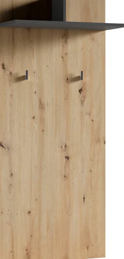 byLIVING Garderobenpaneel »Ben« 1 Stk. tlg. Breite 60 cm, mit Kleiderhaken und Ablage