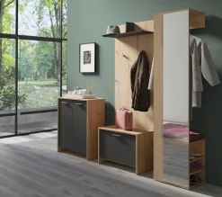 byLIVING Garderobenpaneel »Ben« 1 Stk. tlg. Breite 60 cm, mit Kleiderhaken und Ablage
