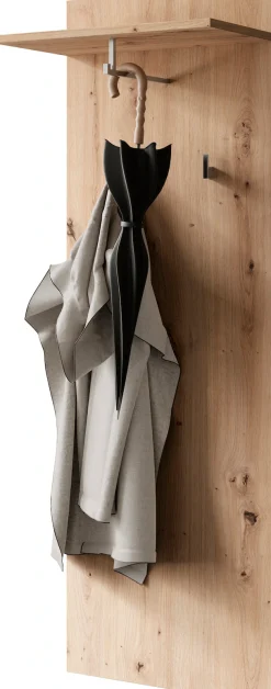 byLIVING Garderobenpaneel »Jakob« mit Ablage, Breite 48 cm