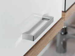 byLIVING Hochschrank »Nebraska« Breite 50 cm, Badezimmerschrank mit Metallgriffen, viel Stauraum