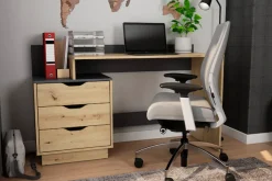 byLIVING Schreibtisch »Bern, moderner Computertisch« mit viel Stauraum, Breite 138cm, rechts oder links montierbar