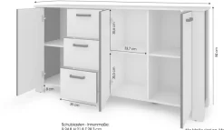 byLIVING Sideboard »Faro« 1 Stk. tlg. moderne Kommode in verschiedenen Farben verfügbar, 160cm.