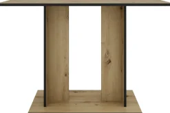 byLIVING Säulen-Esstisch »TOM« Artisan Eiche (Eiche-Optik), 100 kg, 4 Sitzplätze, Säule: 25 x 56,6 cm