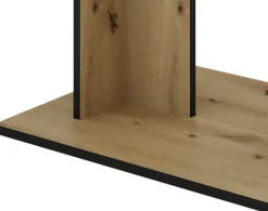 byLIVING Säulen-Esstisch »TOM« Artisan Eiche (Eiche-Optik), 100 kg, 4 Sitzplätze, Säule: 25 x 56,6 cm