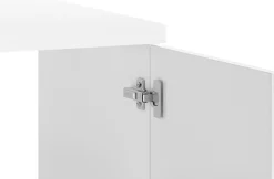 byLIVING Waschbeckenunterschrank »Nebraska« Breite 60 cm, mit Hochglanzlackierung und verchromten Metallgriffen