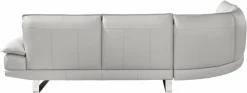 CALIA ITALIA Ecksofa »Dave, italienisches Designsofa mit erstklassigem Sitzkomfort, L-Form« mit tollen Lederbezügen