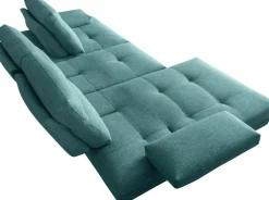 CALIA ITALIA Ecksofa »Toby Wing, B/T: 288/153 cm, Designsofa mit hohem Sitzkomfort, L-Form« inklusive Sitztiefenverstellung, Füße in chrom glänzend