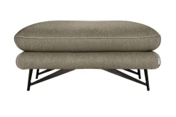 CALIA ITALIA Hocker »Cezanne bequem und elegant, B/T 90/70cm, hochwertiger Designfuß«