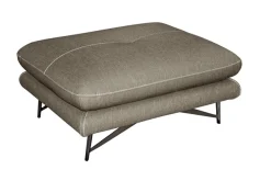 CALIA ITALIA Hocker »Cezanne bequem und elegant, B/T 90/70cm, hochwertiger Designfuß«