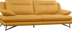 CALIA ITALIA Polstergarnitur »Cezanne, italienisches Design trifft erstklassigen Sitzkomfort, Leder« Set,Edles Designsofa in besonders langlebigen & pflegeleichten Lederarten
