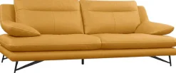 CALIA ITALIA Polstergarnitur »Cezanne, italienisches Design trifft erstklassigen Sitzkomfort, Leder« Set,Edles Designsofa in besonders langlebigen & pflegeleichten Lederarten